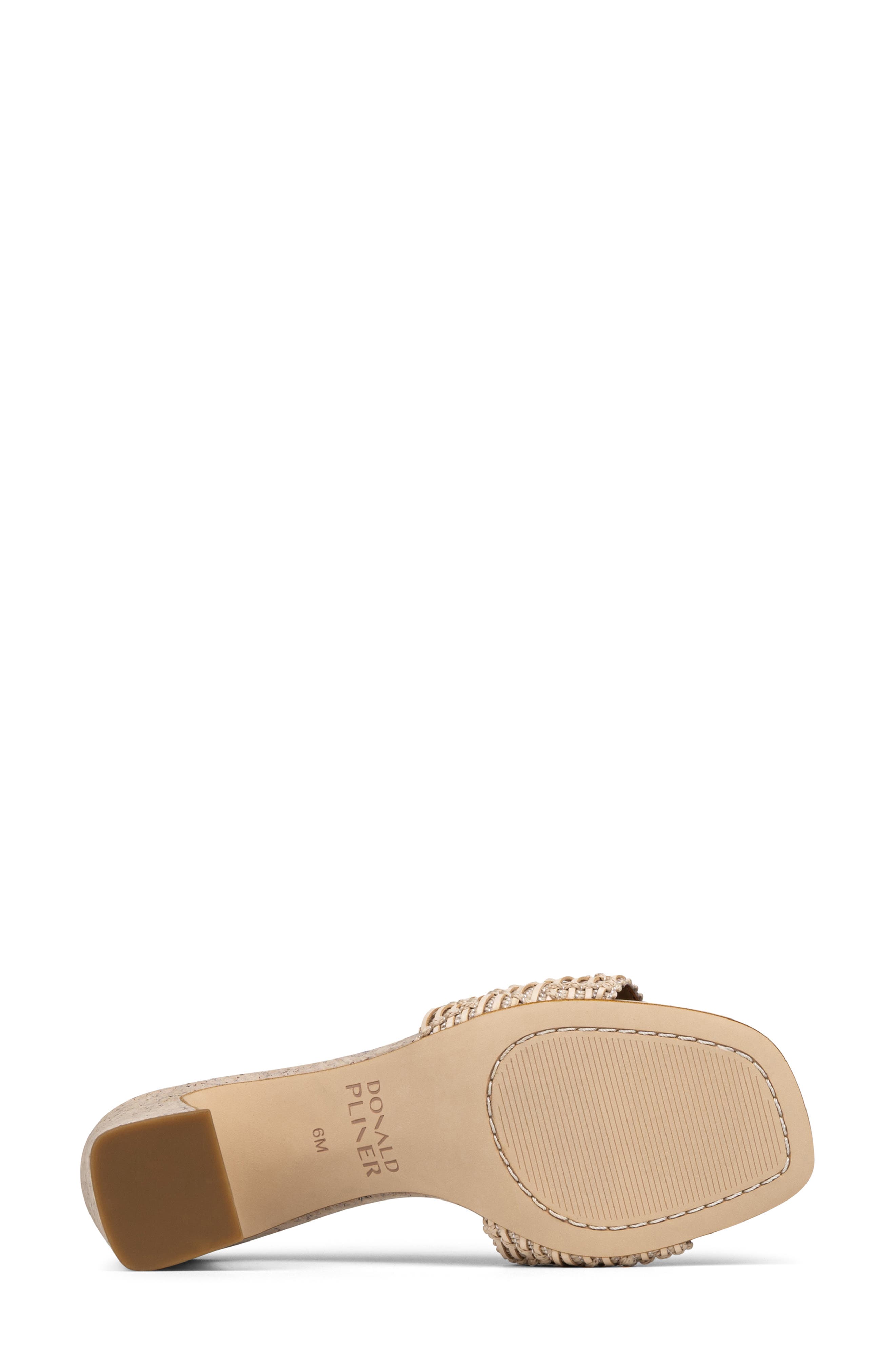 Woven Slide Sandal, Alternate, color, SAND