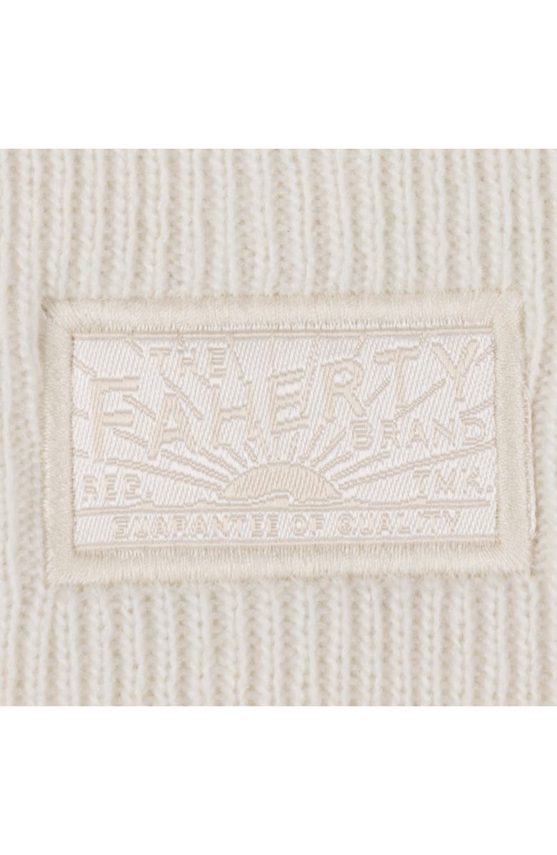 Faherty Essential Beanie, Alternate, color, Antique White
