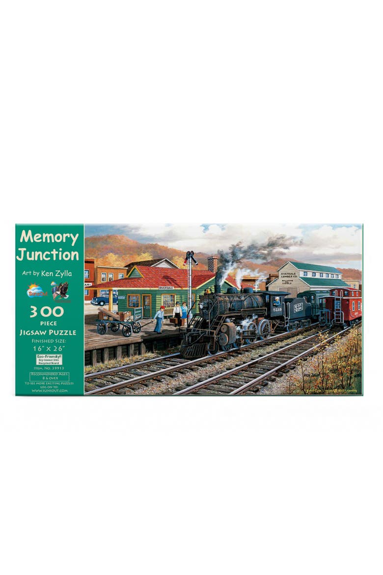 Memory Junction 300 piece Jigsaw Puzzle for Adults, Alternate, color, Multicolor