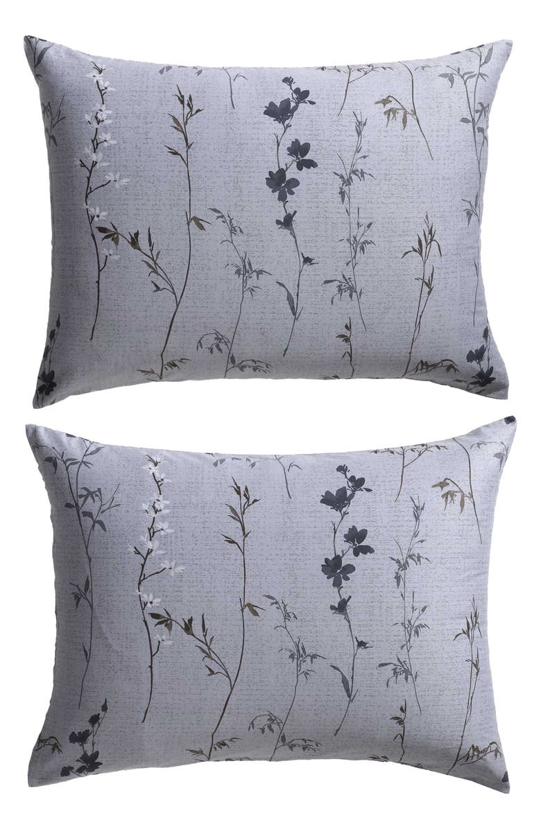 Calvin Klein Home Wildflower Cotton Comforter & Sham Set, Alternate, color, Medium Purple