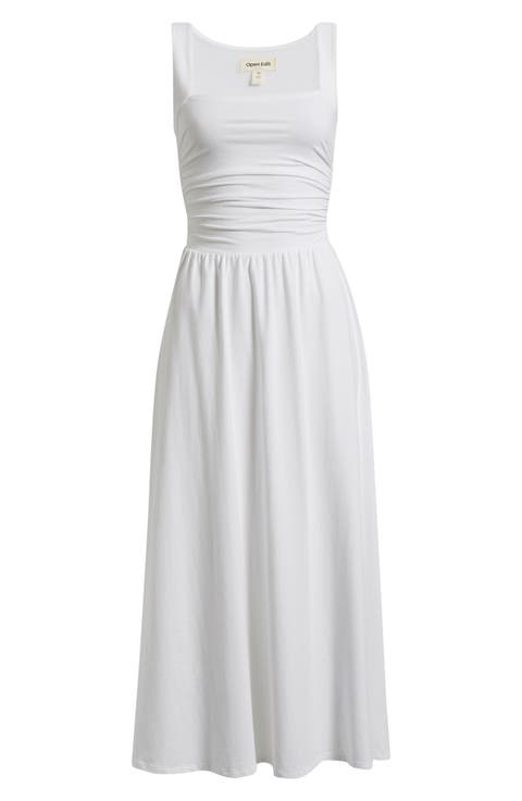 Square Neck Maxi Dress