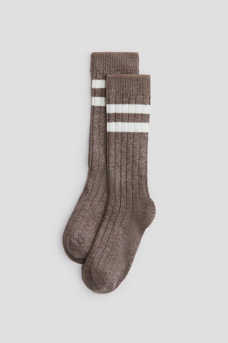 4-pack Ribbed Socks, Alternate, color, Light blue/turquoise