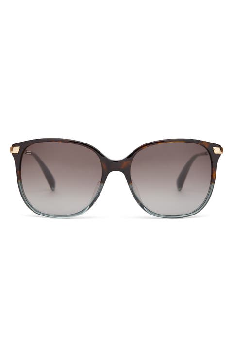 Sandela 55mm Gradient Square Sunglasses