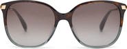 TOMS Sandela 55mm Gradient Square Sunglasses