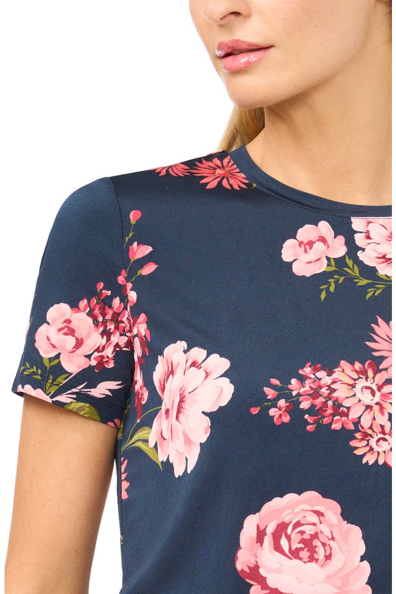 Eva Floral T-Shirt, Alternate, color, INDIGO NIGHT