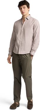 Onia Poplin Button Down Long Sleeve Shirt