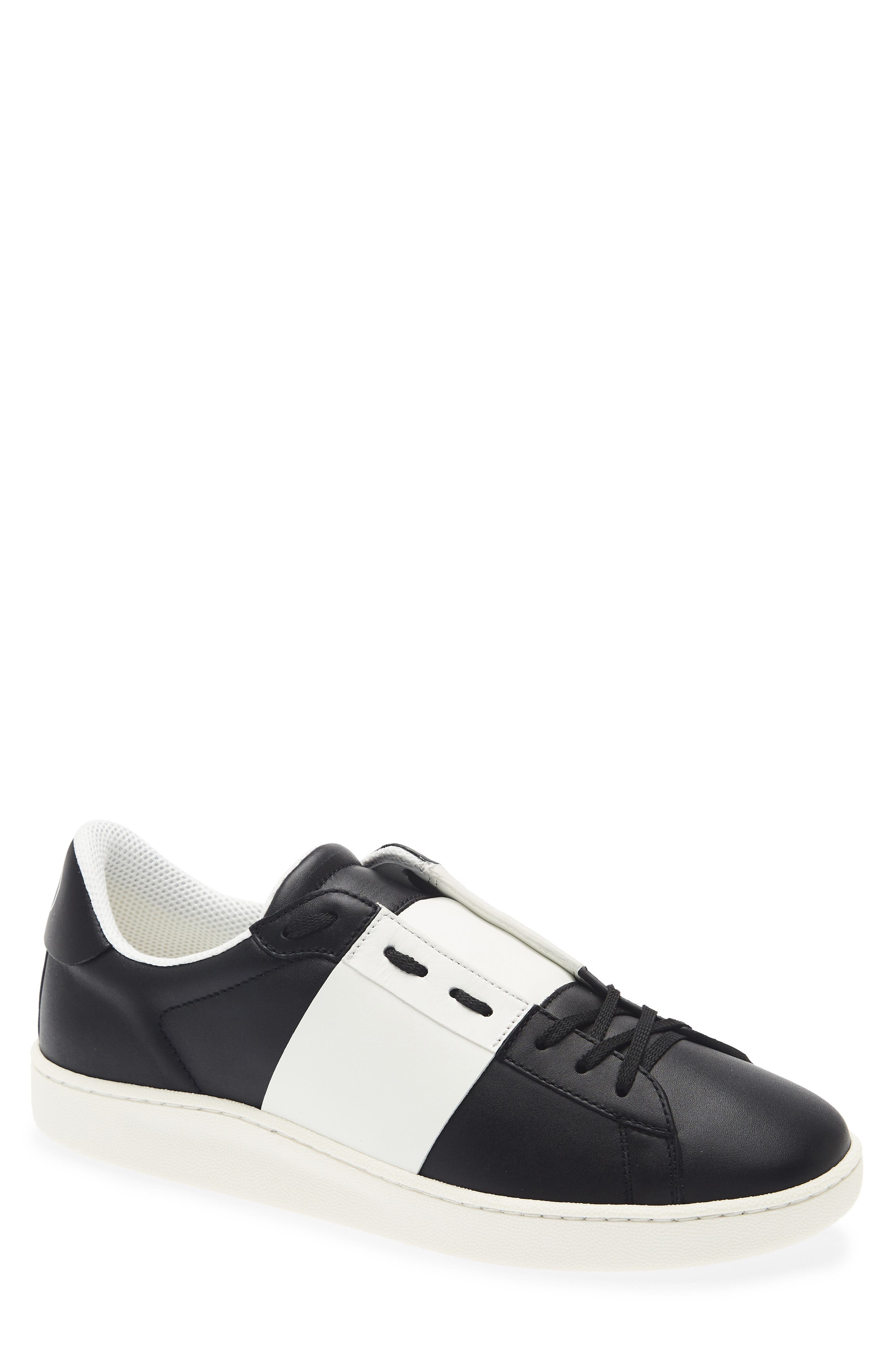 Open Sneaker, Main, color, BLACK/ WHITE