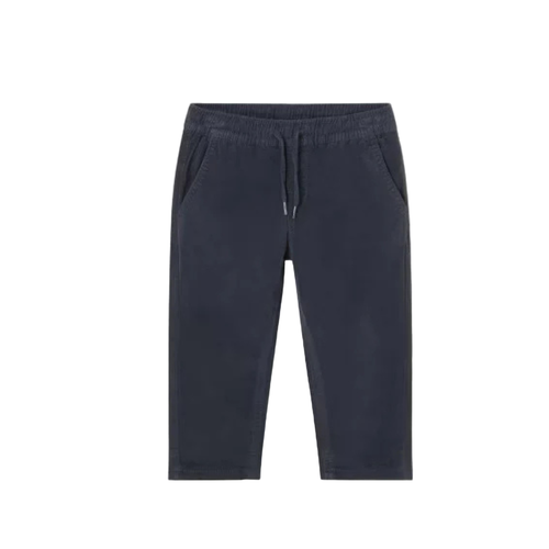 Mayoral Lined Baby Trousers In Blue