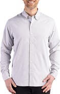 Cutter & Buck Skyline Epic Confidence Check Stretch Button-Down Shirt