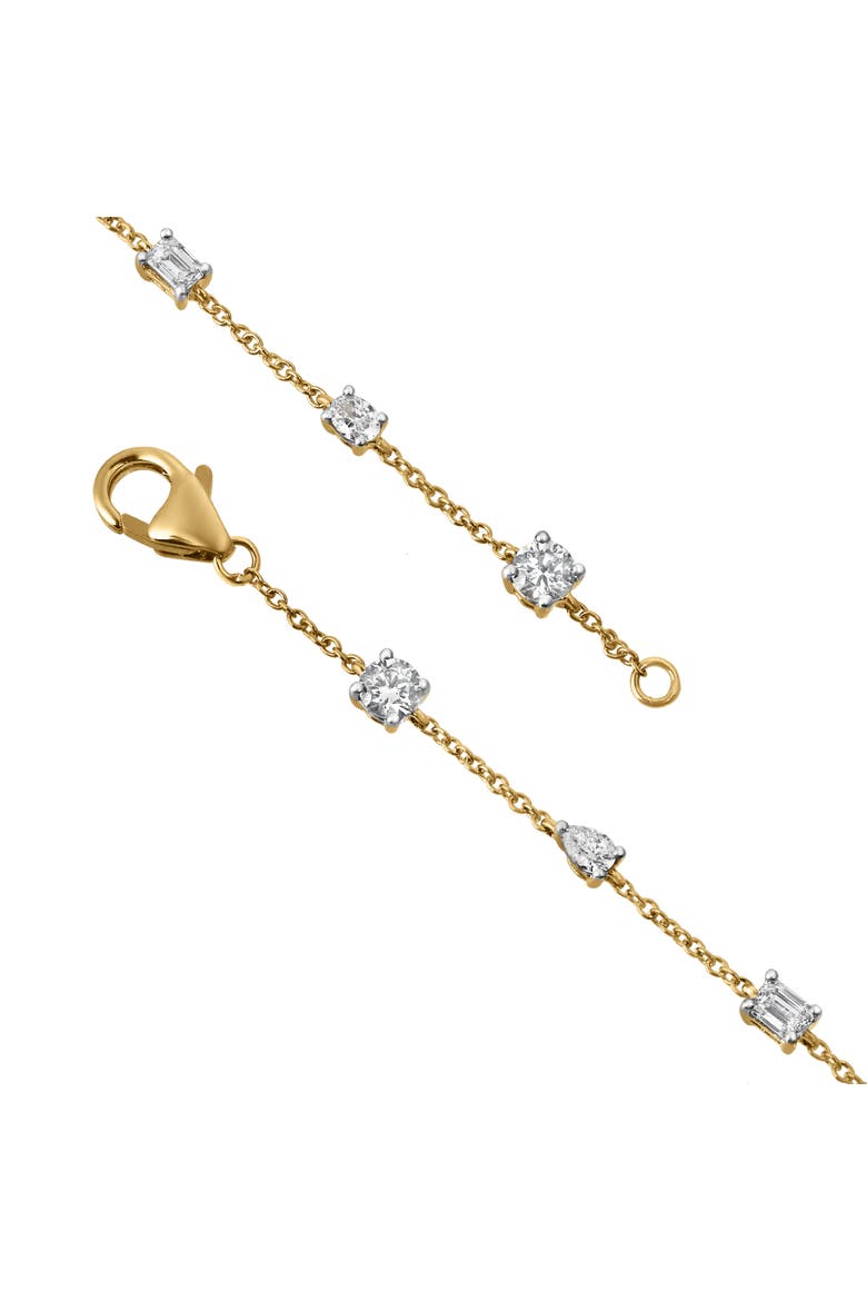 Sigil 14K Gold Lab Grown Diamond Bracelet - 1 Ct, Alternate, color, 14K Yellow Gold