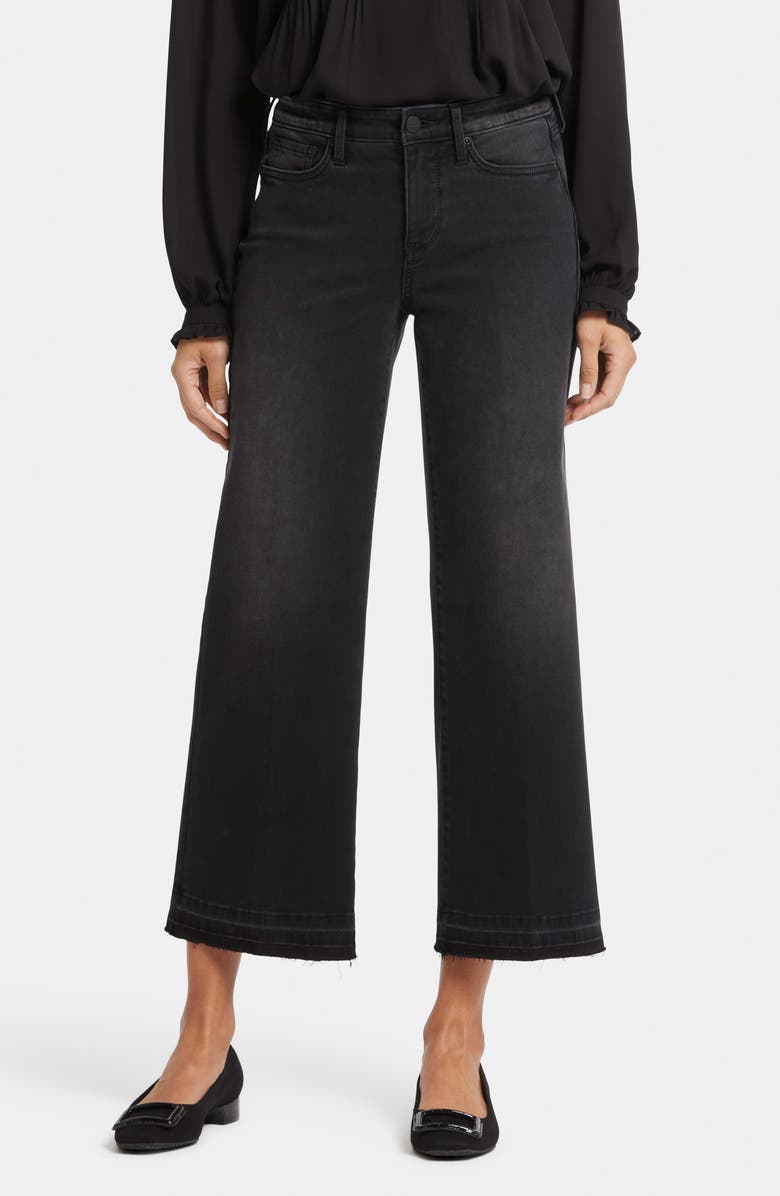 NYDJ Teresa Release Hem Ankle Wide Leg Jeans, Main, color,