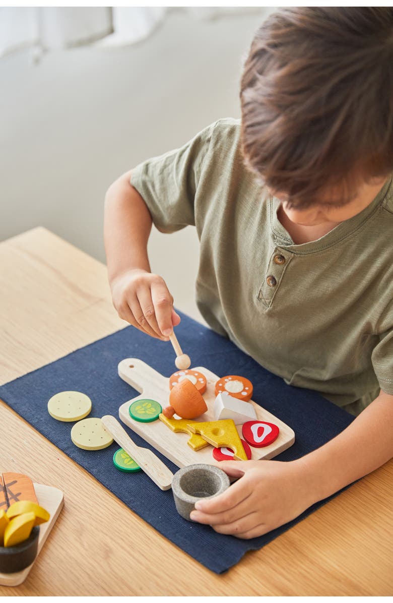 PlanToys<sup>®</sup> Cheese & Charcuterie Board Playset, Alternate, color, Assorted