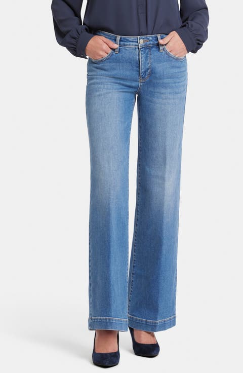 Teresa Wide Leg Jeans (Regular & Petite)