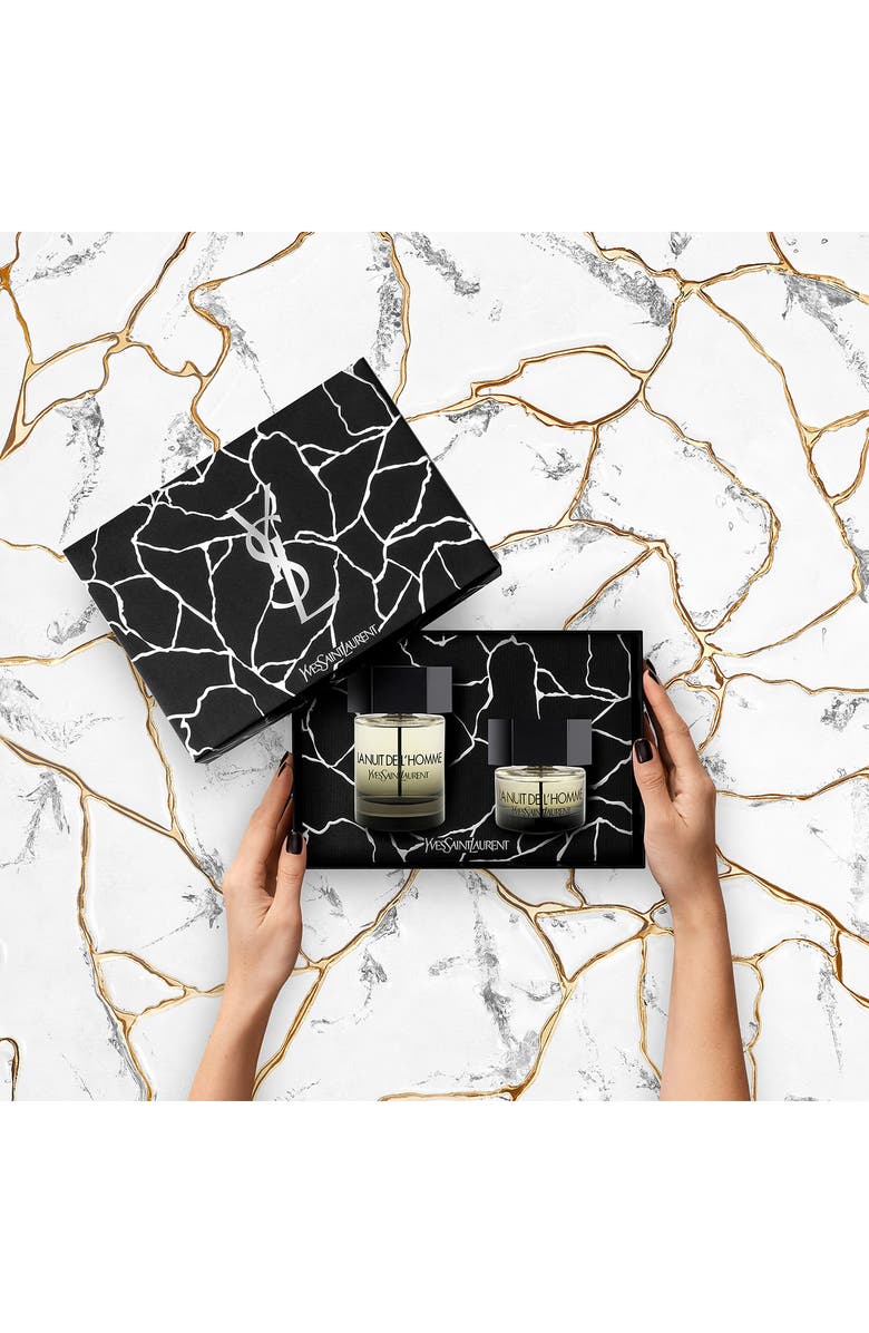 Yves Saint Laurent La Nuit del Homme Eau de Toilette Set USD $180 Value, Alternate, color, 