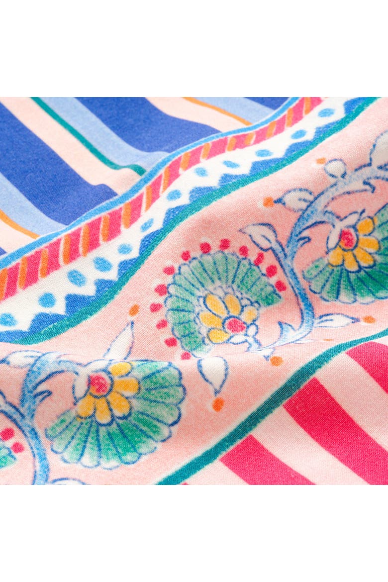Nilufer Digital Printed 100% Cotton Runner Table Artisan, Alternate, color, Blue
