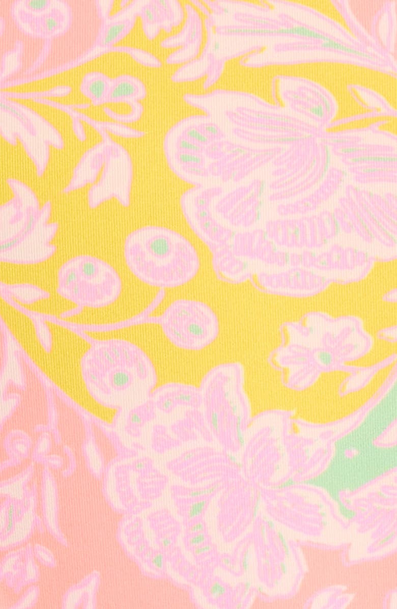 Maaji Arabian Nights Flash Bikini Bottoms, Alternate, color, Bright Yellow/ Pink Multi