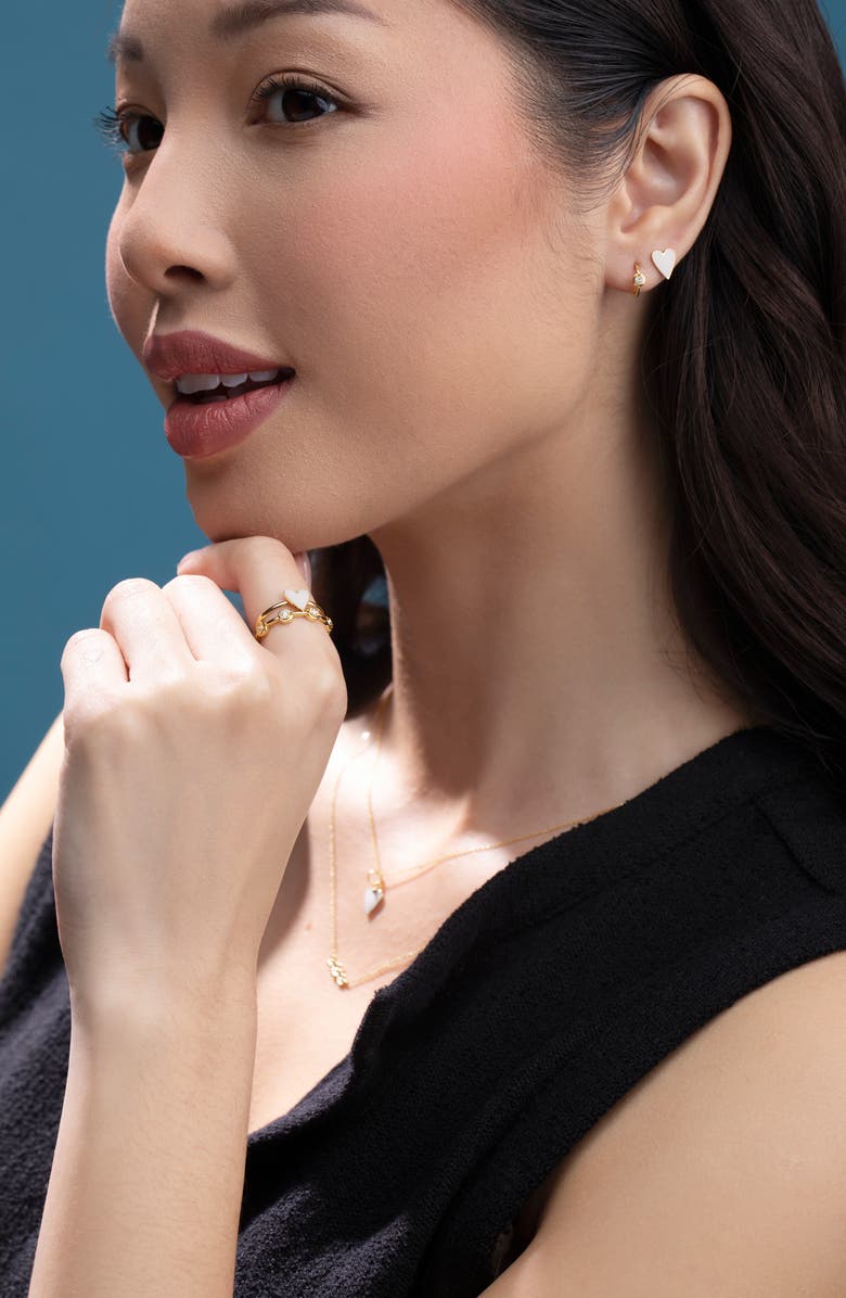 Bony Levy Aviva Stackable Diamond Ring, Alternate, color, 18K Yellow Gold