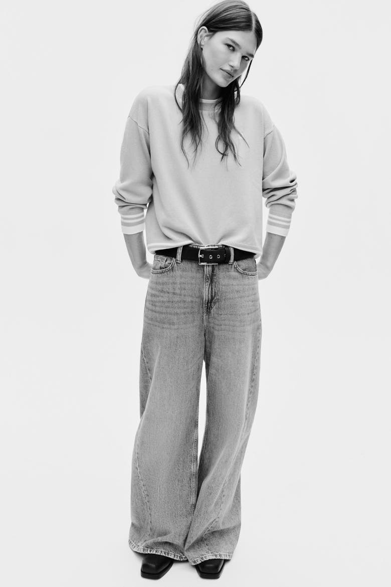 Layered-look Jumper, Alternate, color, Beige