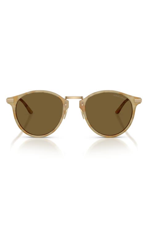 51mm Round Sunglasses