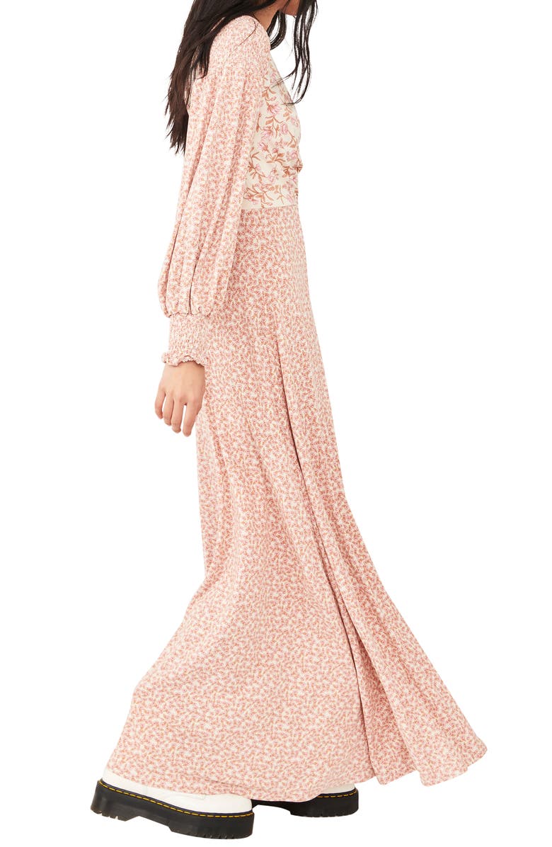 Free People Love Story Long Sleeve Maxi Dress, Alternate, color, 