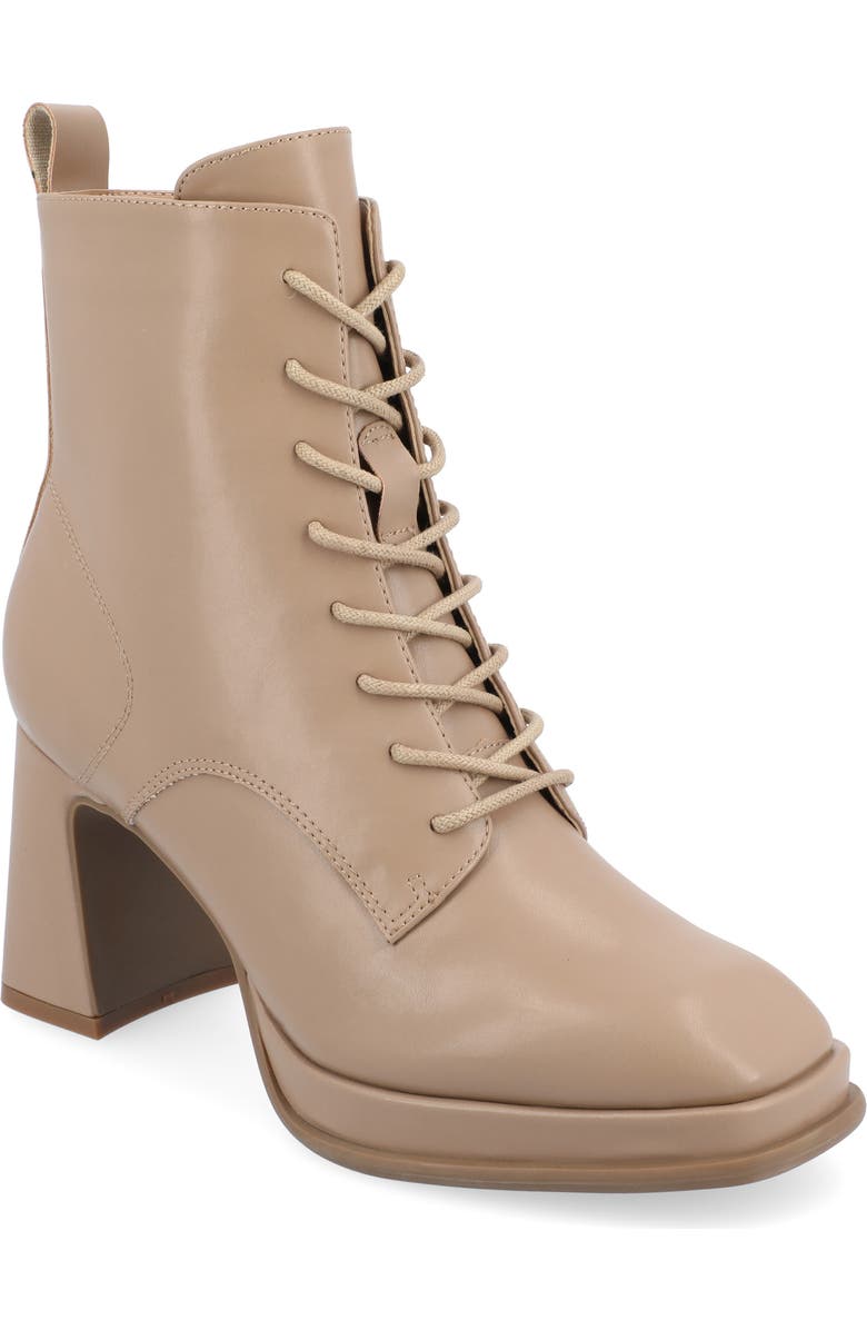Journee Collection Kalandi Bootie, Main, color, Taupe