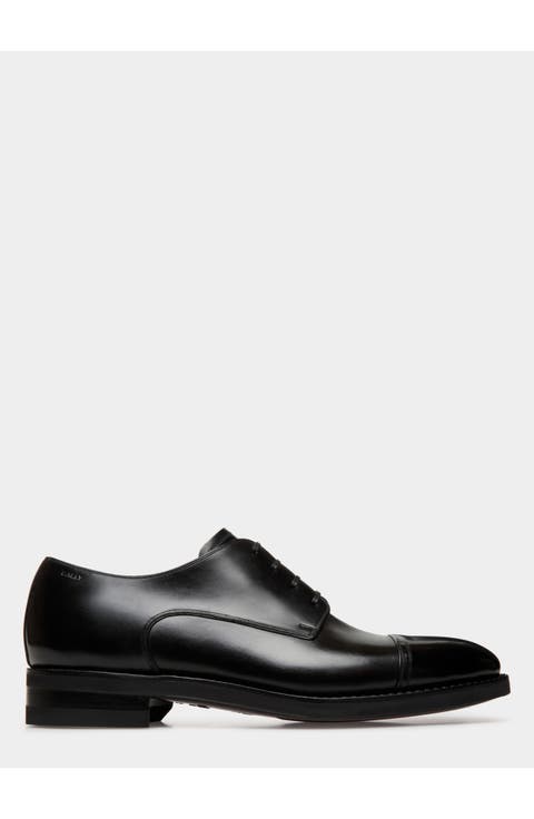 Scribe Un Derby In Plain Calf Leather