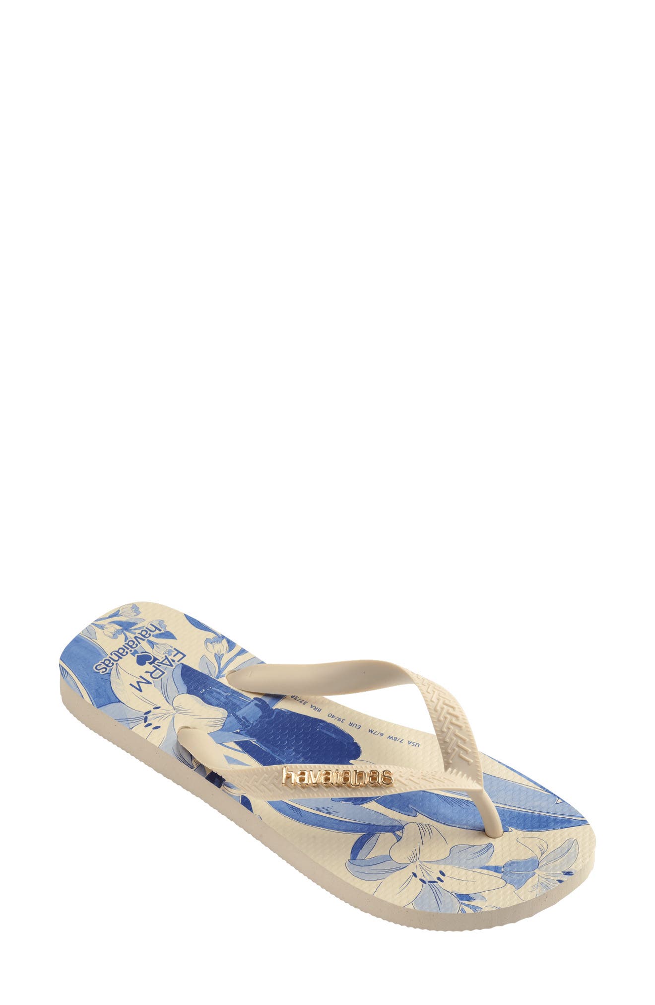 Havaianas x Farm Rio Fresh Fruit Flip Flop, Main, color, 