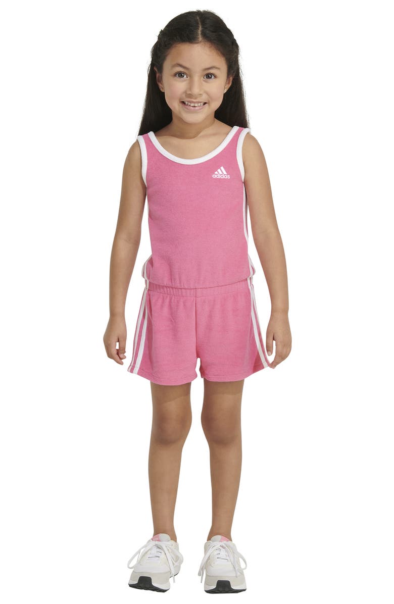 adidas Kids' Terry Cloth Romper, Alternate, color,