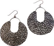 Nickel & Suede Leos Earrings