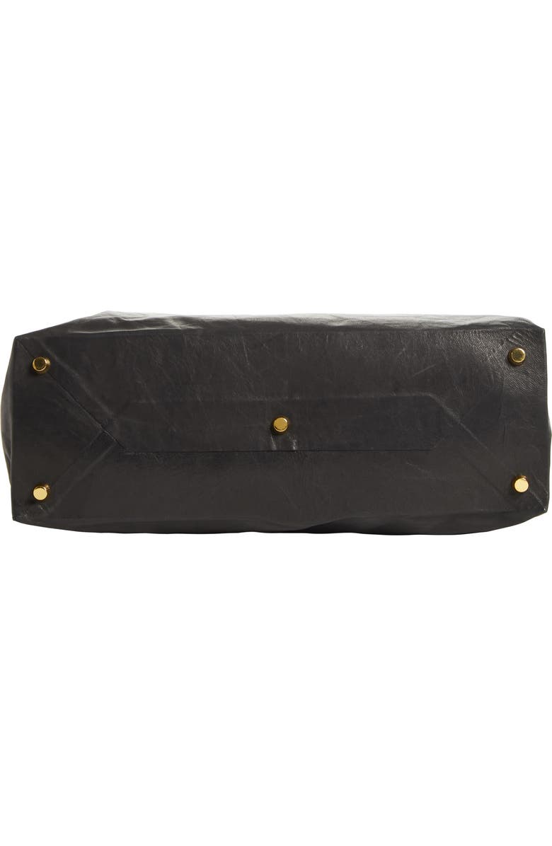 Simon Miller Lunchbag Leather Roll Top Clutch, Alternate, color,