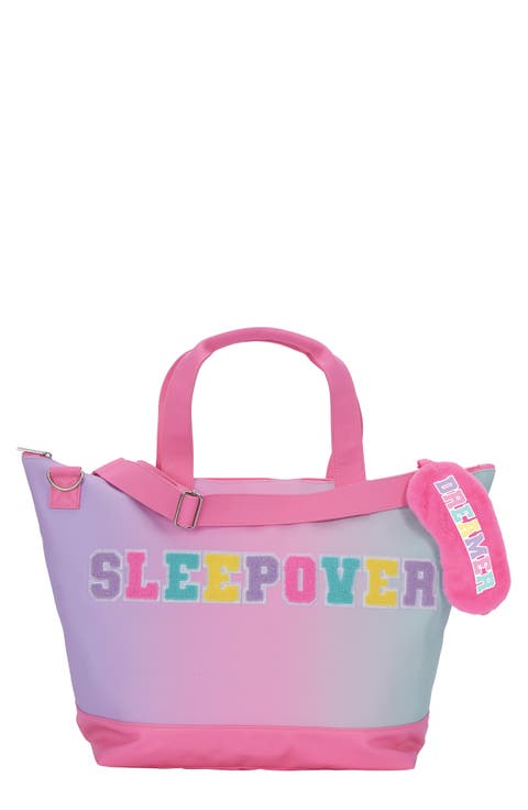 Kids' Sleepover Weekender Bag & Eye Mask Set