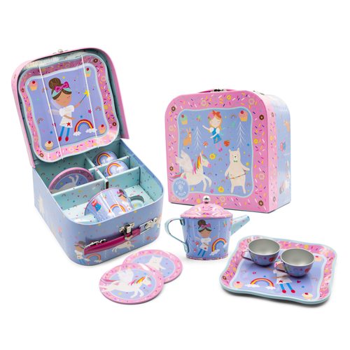 Floss & Rock 7pc Tea Set  in Attache in Rainbow Fairy  product