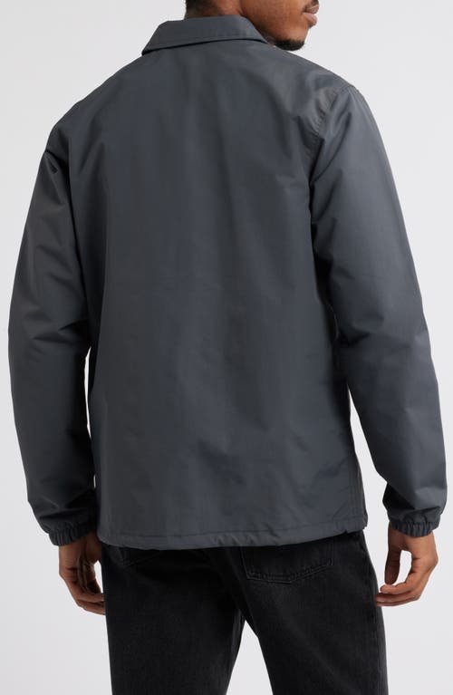 Dickies Oakport Coach Jacket In Charcoal Grey