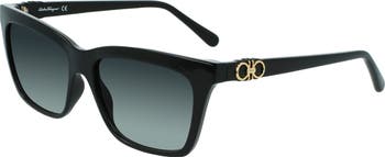 Gancini 54mm Rectangular Sunglasses