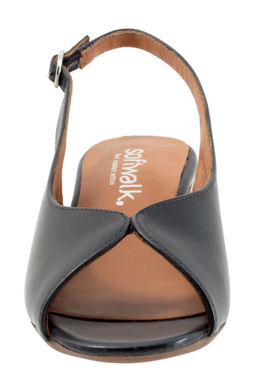 Softwalk ® Lakewood Slingback Sandal In Navy