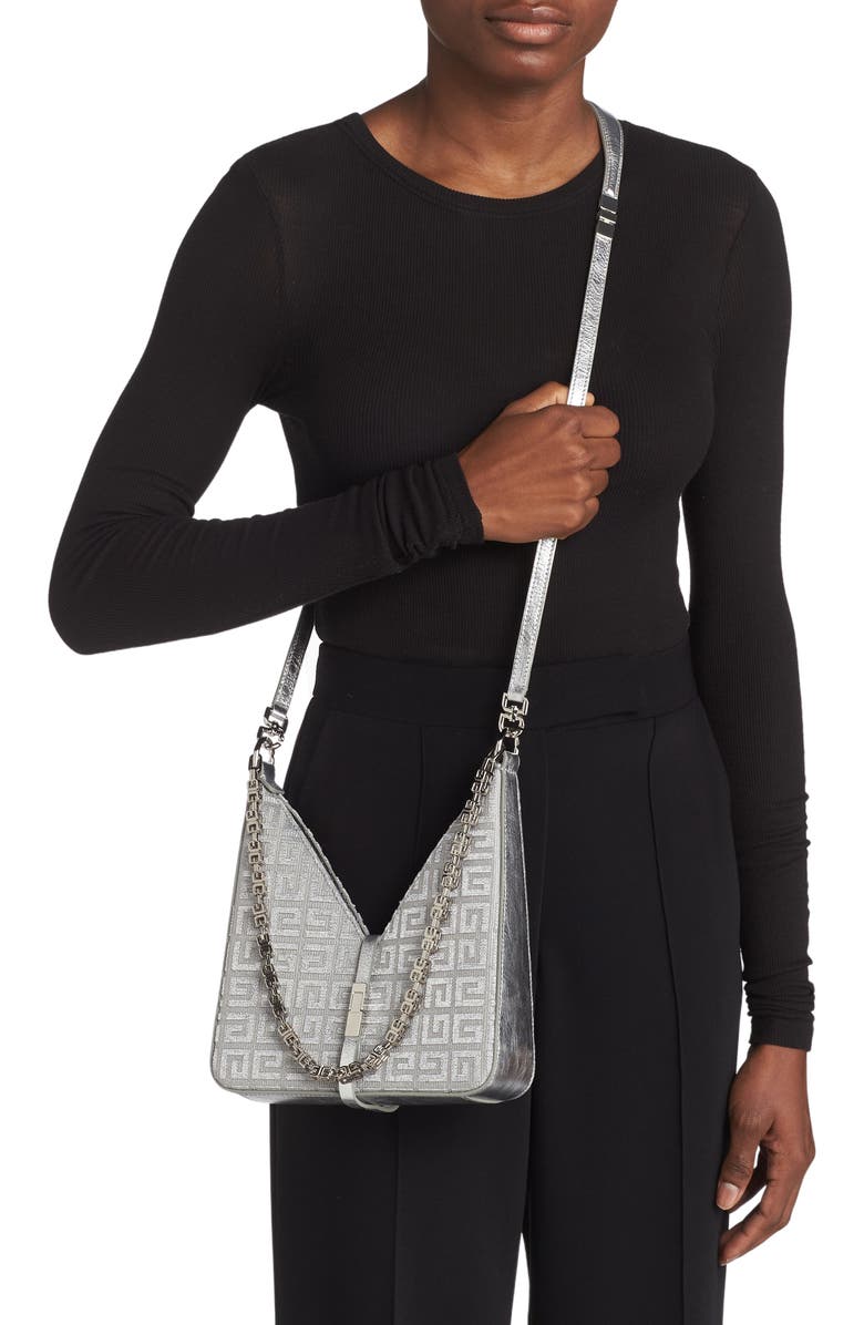 Givenchy Mini Cutout Shoulder Bag, Alternate, color,