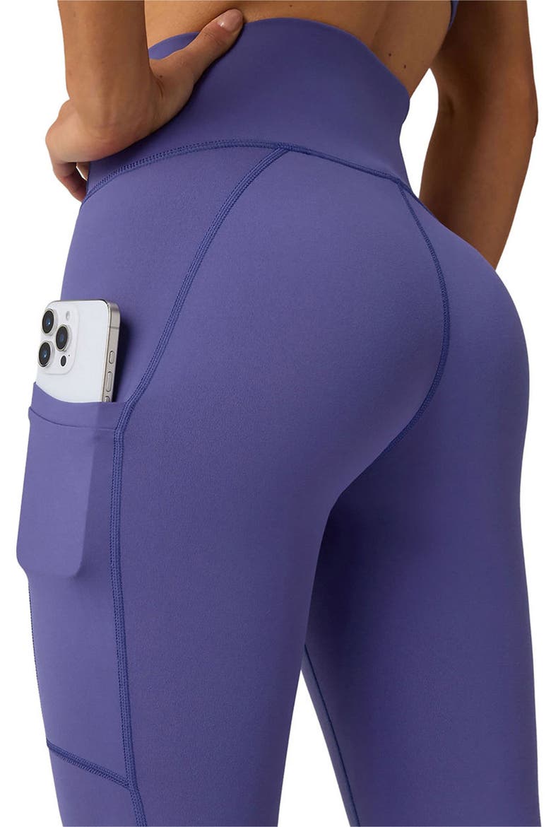 Women's On-The-Go High-Waisted Capri 22", Alternate, color, Velvet Dawn