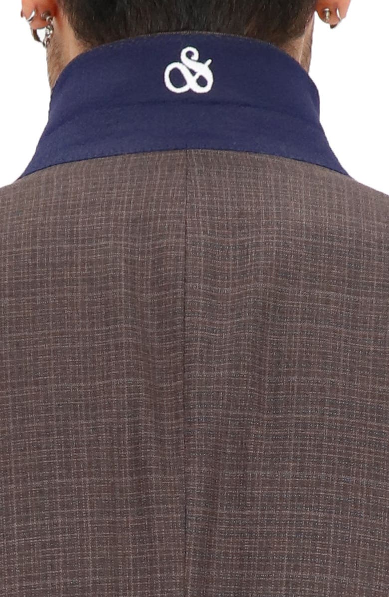 Scotch & Soda Brown Mélange Sport Coat, Alternate, color, 