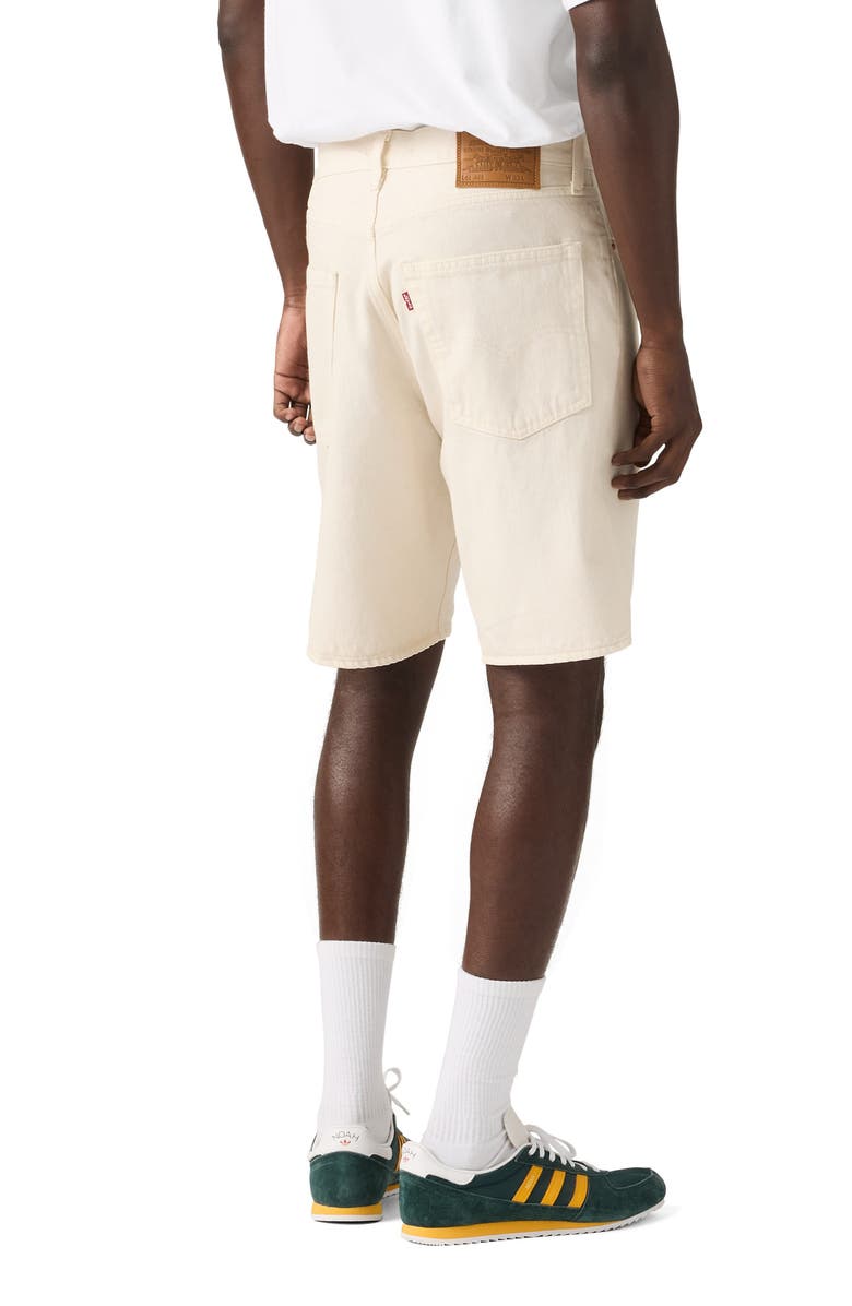 Levi's 468 Loose Denim Shorts, Alternate, color, Ecru Bone Shorts