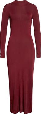 Altuzarra Kaplan Long Sleeve Knit Funnel Neck Dress