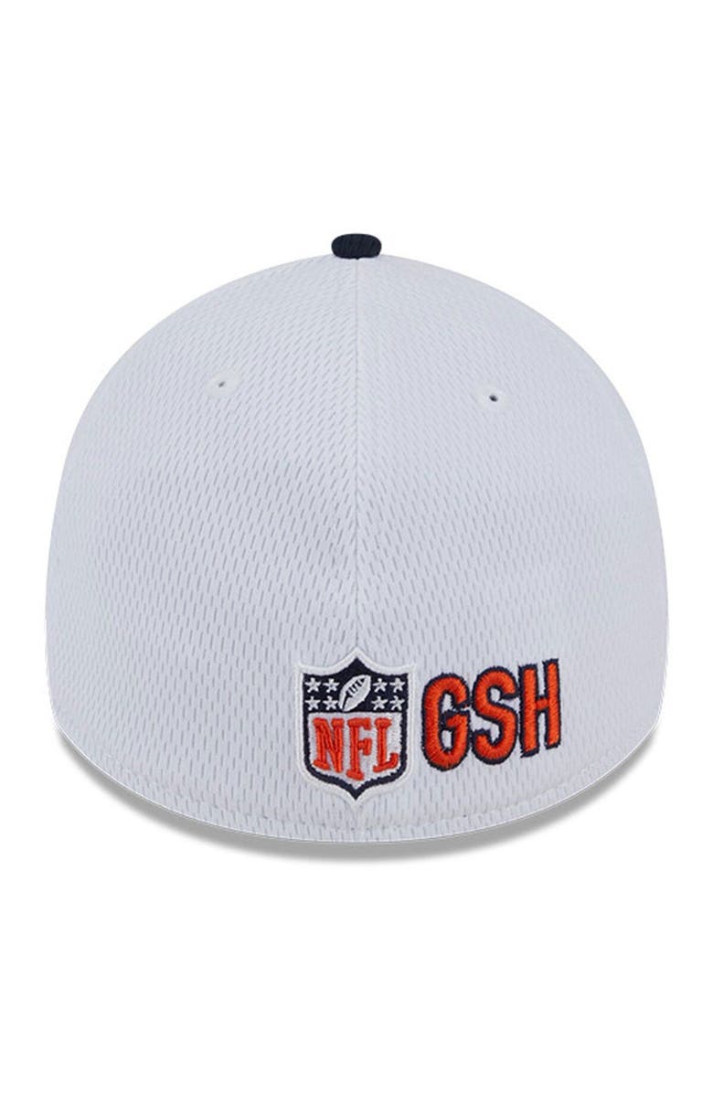 New Era Men's New Era  White/Navy Chicago Bears 2023 Sideline 39THIRTY Flex Hat, Alternate, color, 
