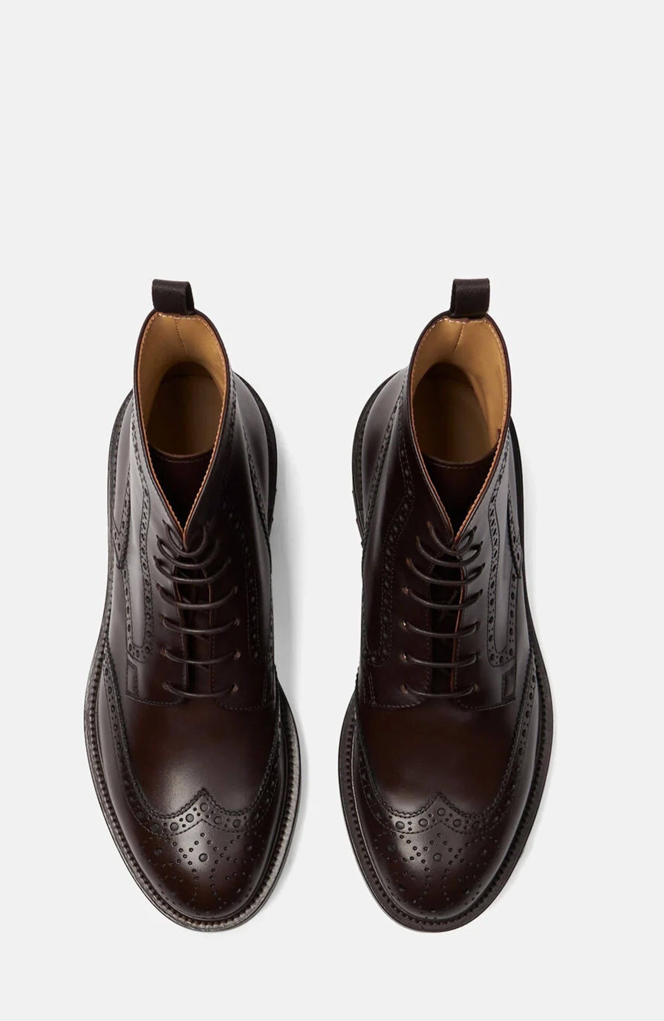 Thomas Boots, Alternate, color, Dark Brown - Calf