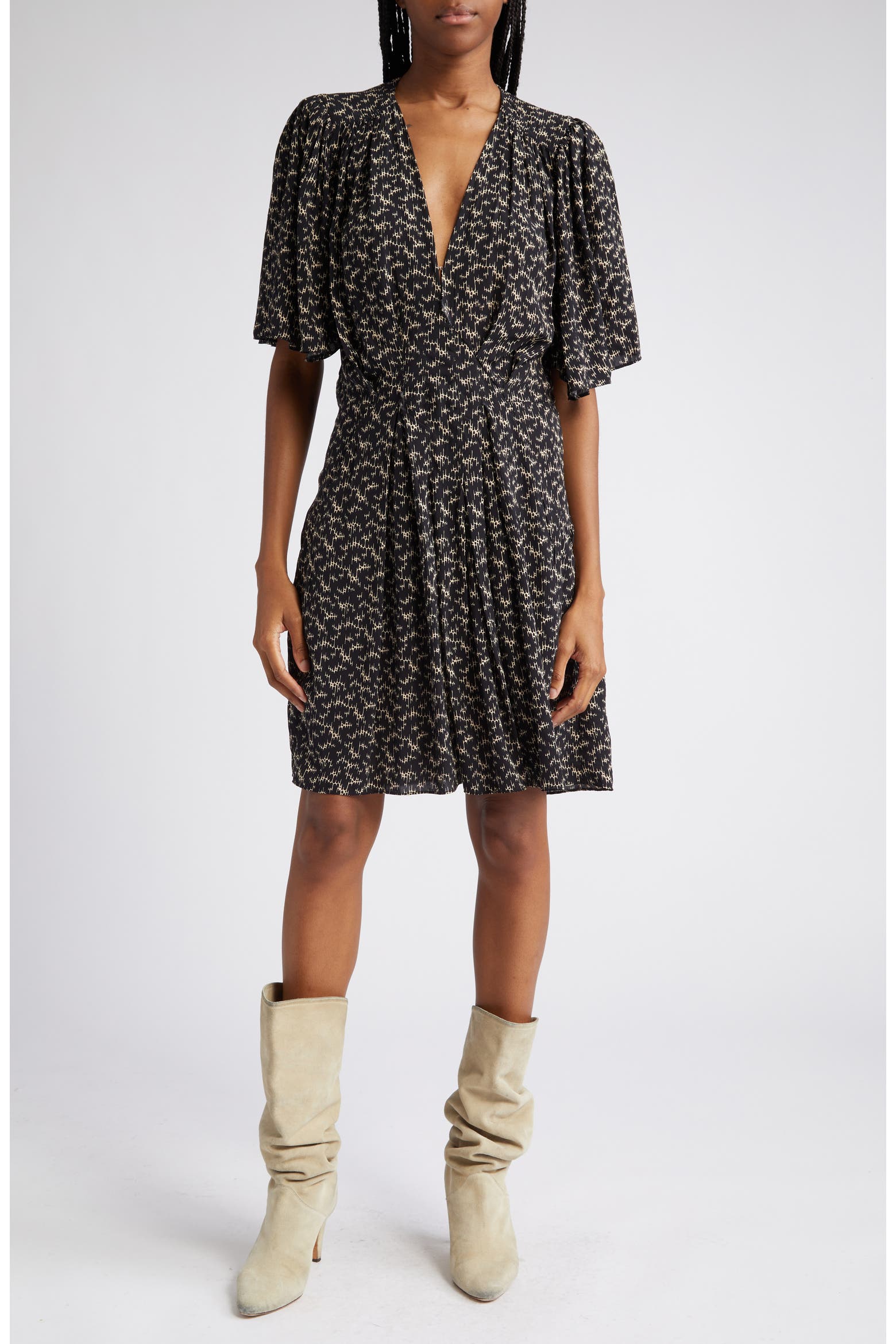 Cleaning Rugs Animation Isabel Marant Étoile Vedolia Minidress (Women) | Nordstromrack