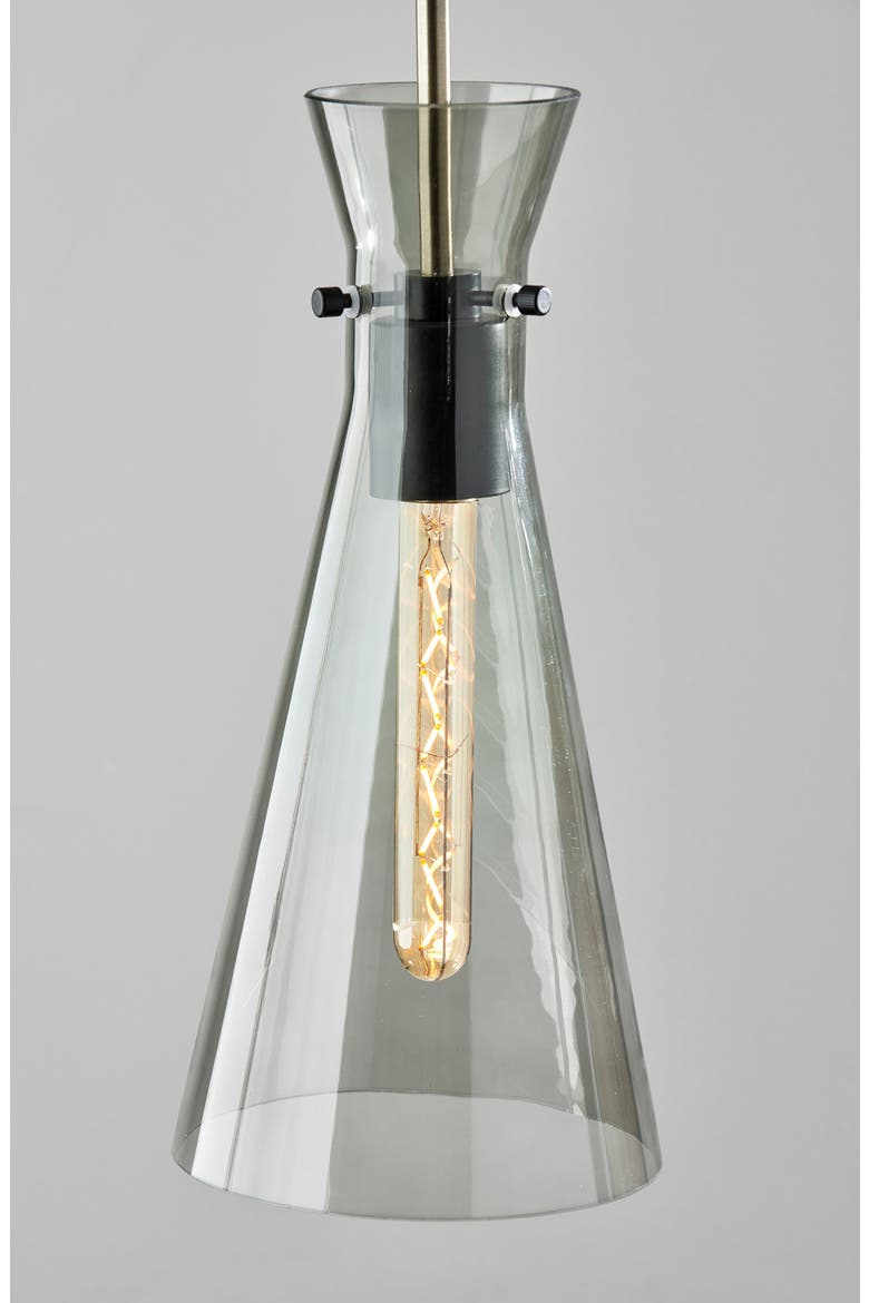 Walker Pendant Light, Alternate, color, BLACK