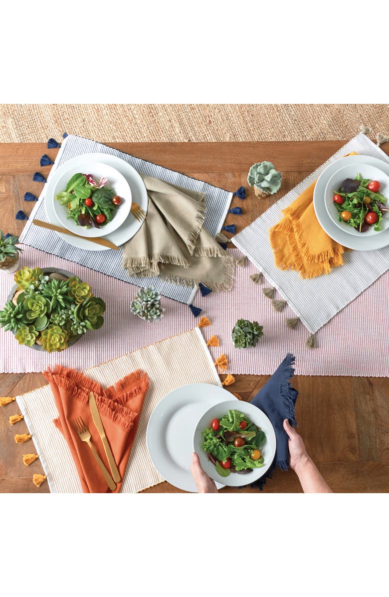 carol & frank Brett Canyon Table Runner, Alternate, color, Orange