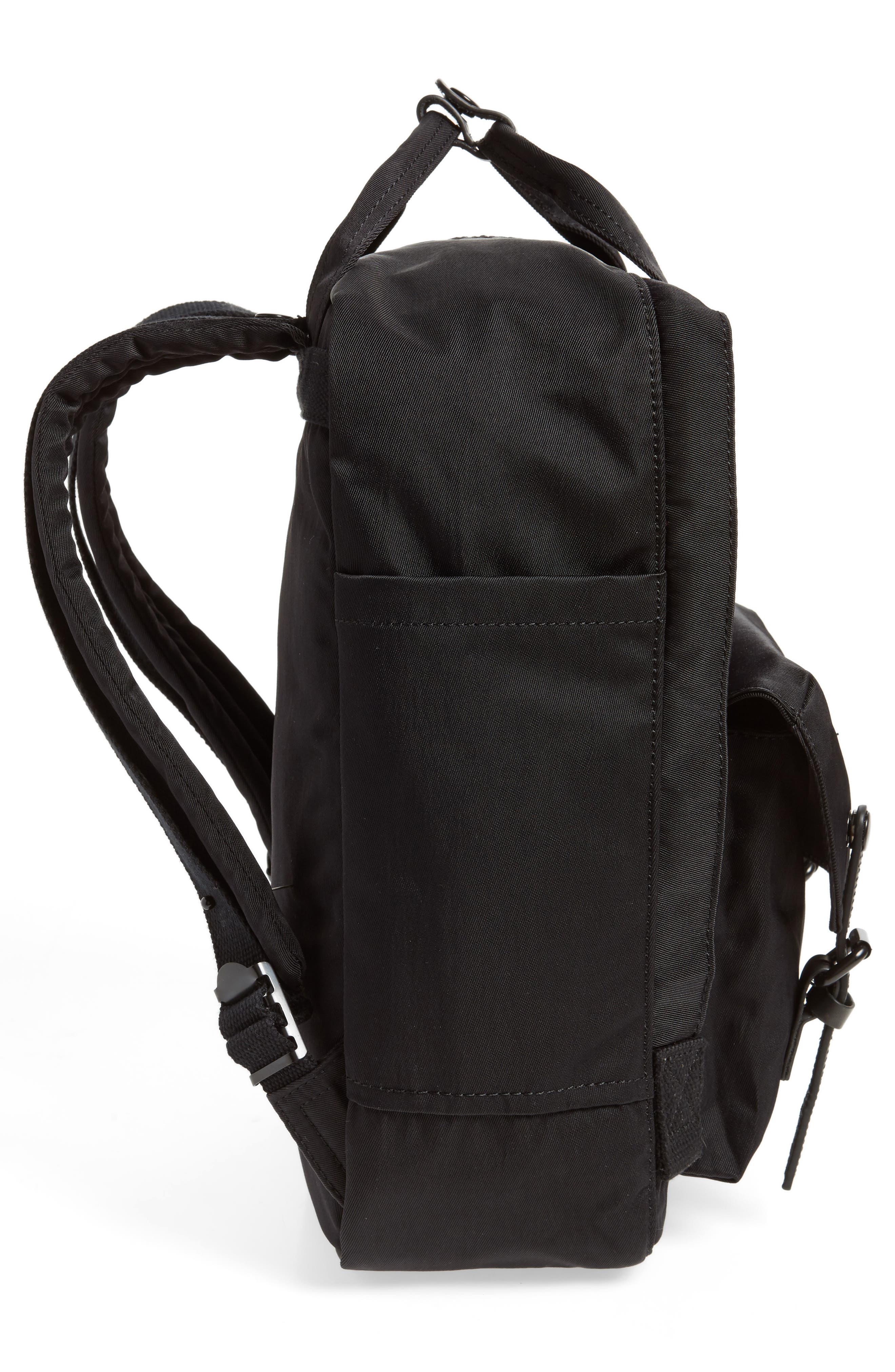 Doughnut Macaroon Black Series Water Resistant Backpack, Alternate, color, 