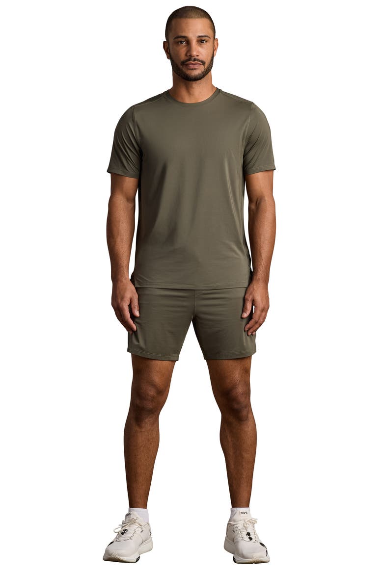 Endure T-Shirt, Alternate, color, LICHEN GREEN