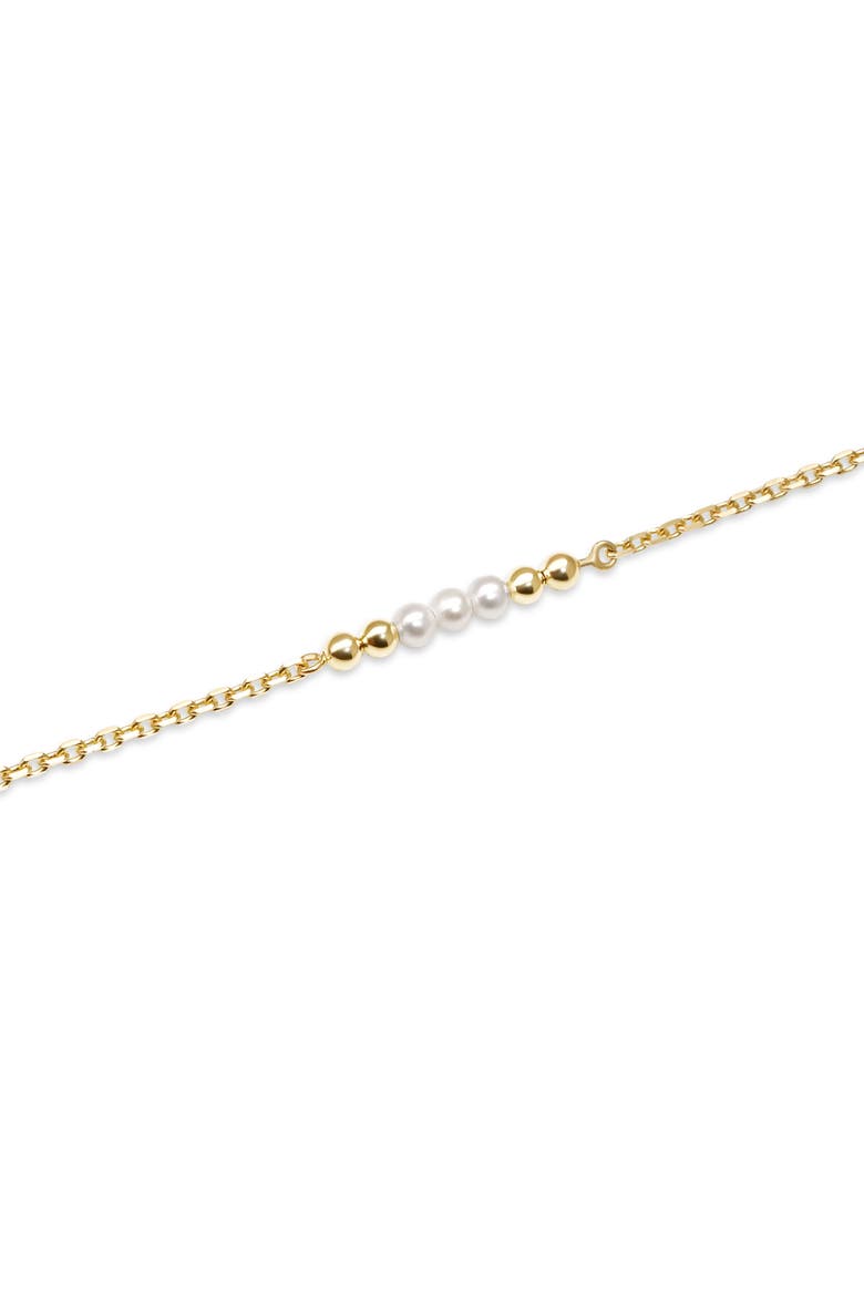 Freshwater Pearl Chain Necklace in 14K Gold,18mm, Alternate, color, Yellow Gold