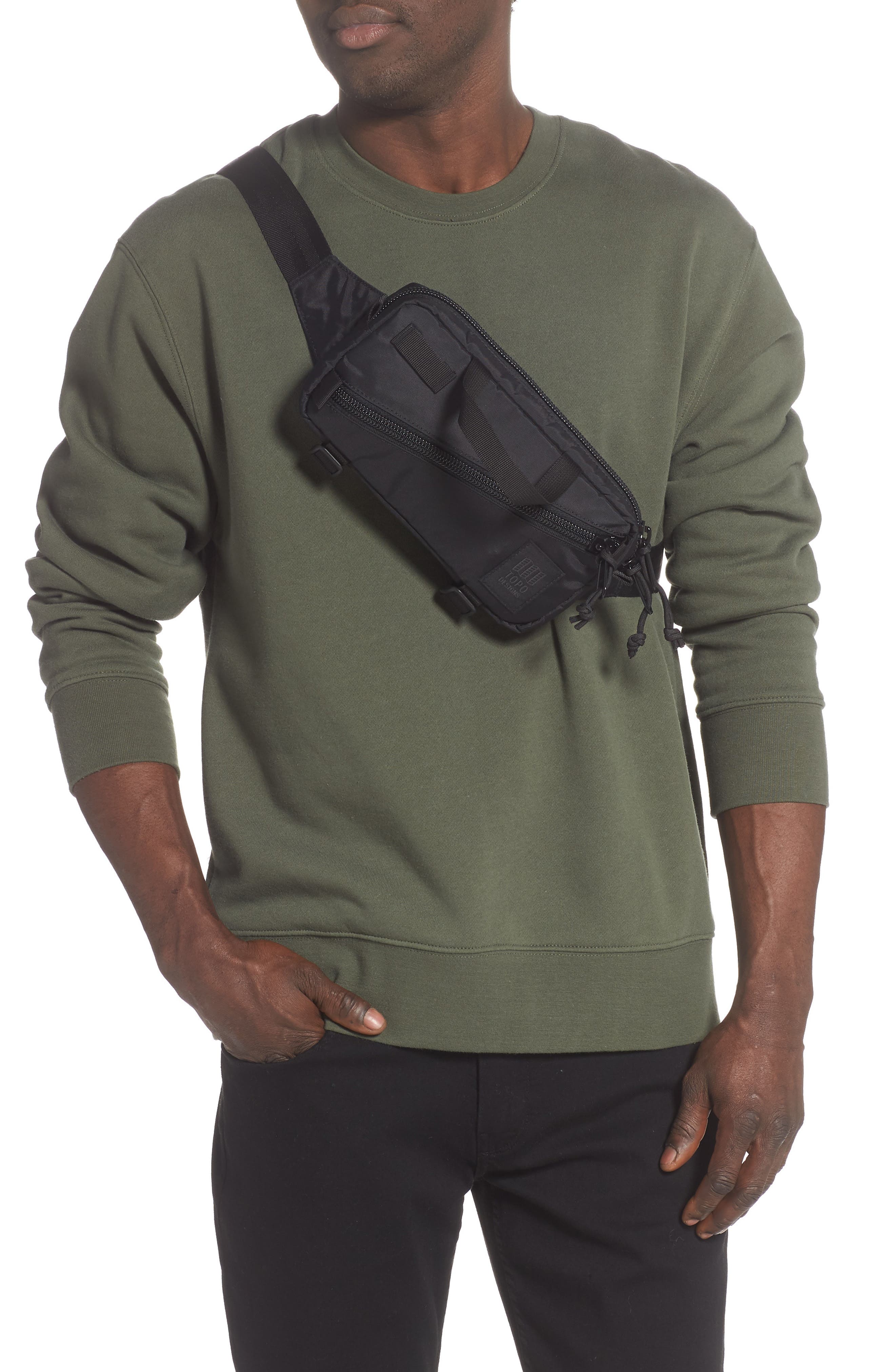 Topo Designs Mini Quick Pack Belt Bag, Alternate, color, 