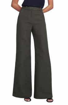 L'AGENCE Pilar Tweed Wide Leg Pants